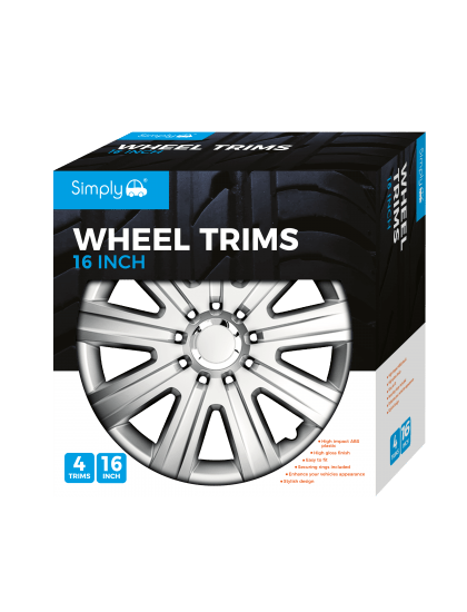 16" Arcee Wheel Cover Box of 4 Trim (SWT160) - RaxAutos