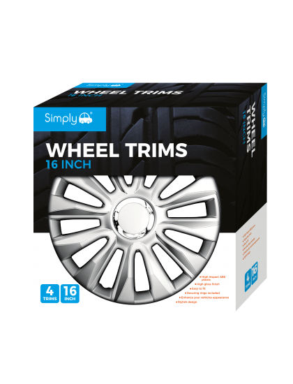 16" Cyclonus Wheel Cover Box of 4 Trim (SWT166) - RaxAutos