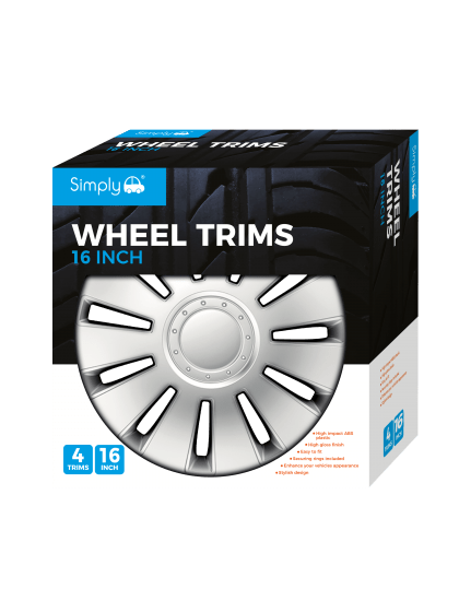 16" Magnus Wheel Cover Box of 4 Trim (SWT172) - RaxAutos