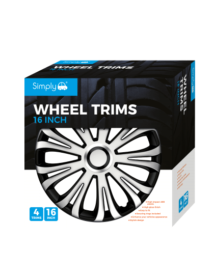 16" Thrust Wheel Cover Box of 4 Trim (SWT169) - RaxAutos