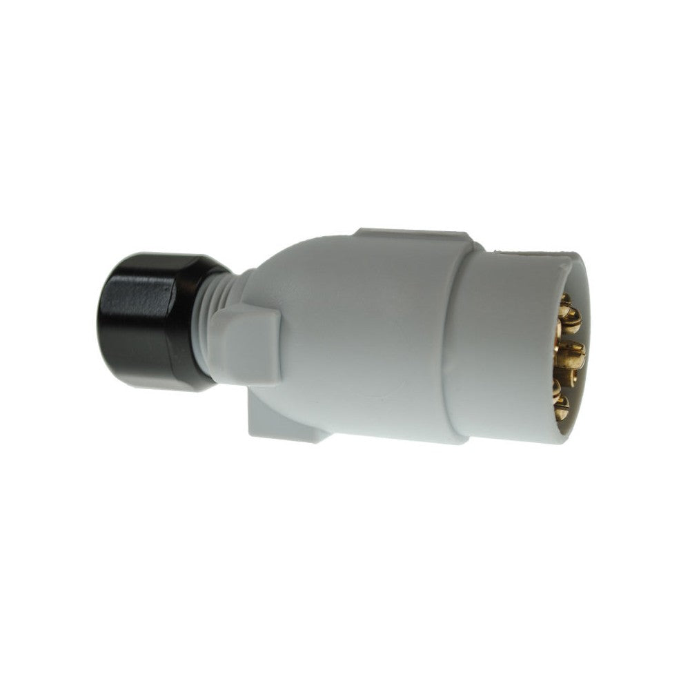 Maypole MP29 12S 7 Pin Plastic Plug Caravan Trailer Electric Plug (MP029)