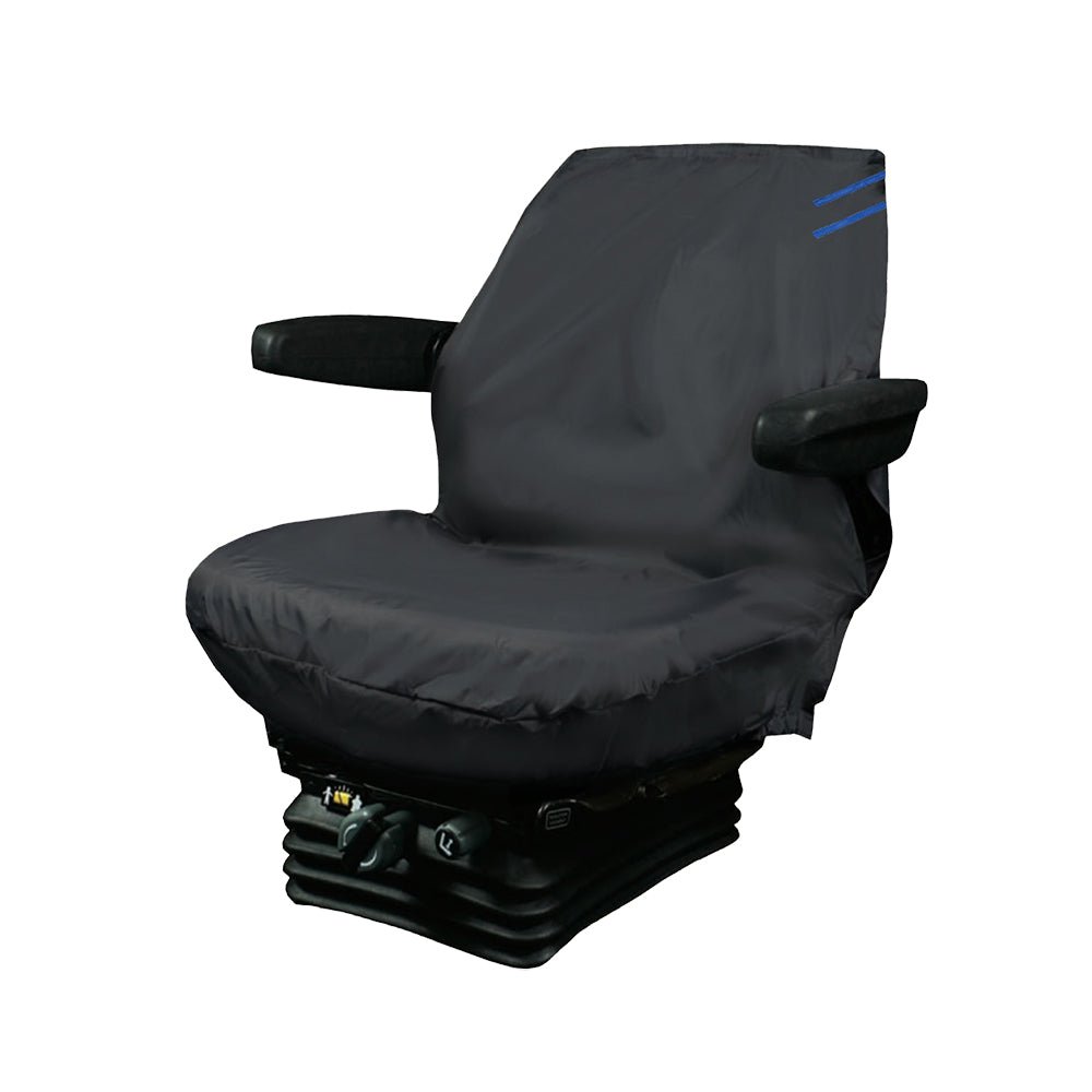 Auto Choice Heavy Duty Tractor Seat Cover - Blue Detailing - RaxAutos