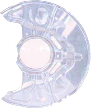 Avensis 03 - 08 Front Brake Shield RH - RaxAutos