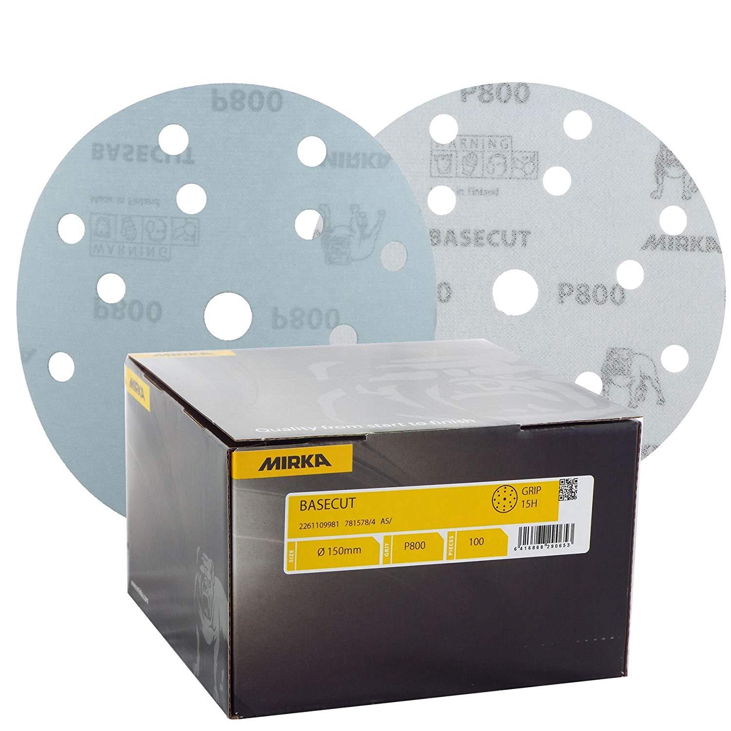 BASECUT 150mm Grip 15H P240 100/Pack - RaxAutos
