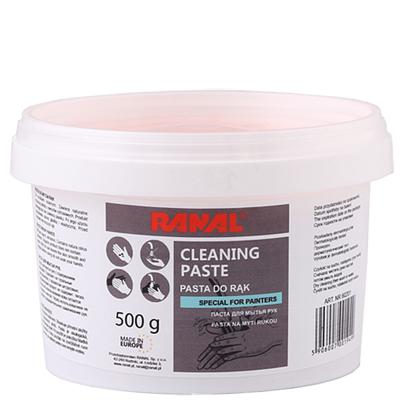 Cleaning paste 500 gr (Pink - for paint) (RAN - 60204) - RaxAutos