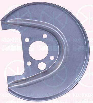 Golf IV 98 - 04 Rear Brake Shield RH (91 - 26 - 504) - RaxAutos