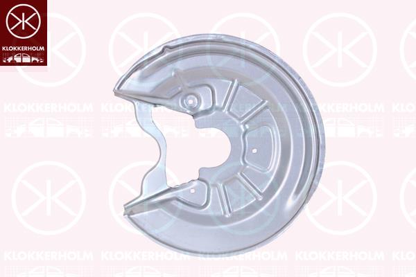GOLF V 03 - 282MM Rear Brake Shield RH (91 - 27 - 506) - RaxAutos