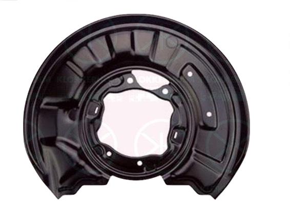 Merc W204 C - Class 07 - Rear Brake Shield LH - RaxAutos