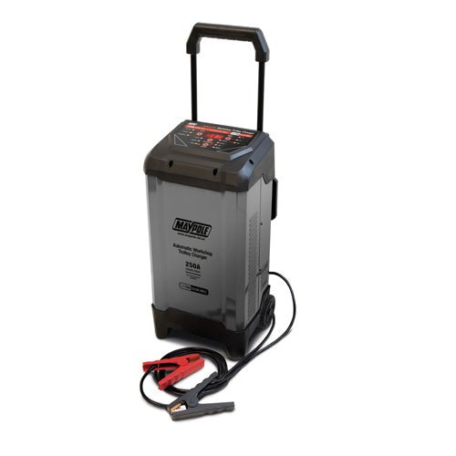 MP726 40A /250A 12 - 24V Automatic Workshop Trolley Charger (MP726) - RaxAutos