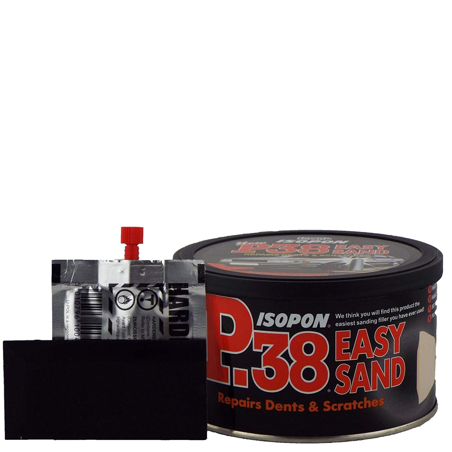 P38 Easy Sanding Body Filler 250ml Tin - RaxAutos