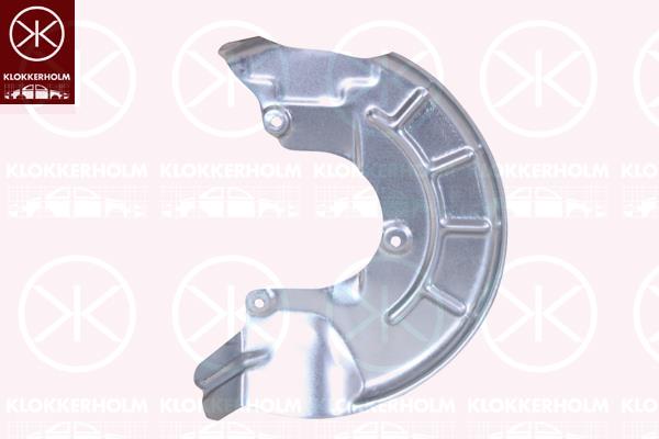 Polo 02 - 14 Front Brake Shield LH (91 - 36 - 233) - RaxAutos