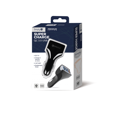 Super Charge Usb 1*Qc3.0 And 3* (SUSB04) - RaxAutos