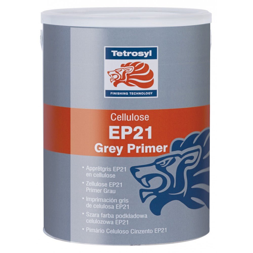 Tetrosyl Cellulose EP21 Grey Primer 5L (EPS050) - RaxAutos