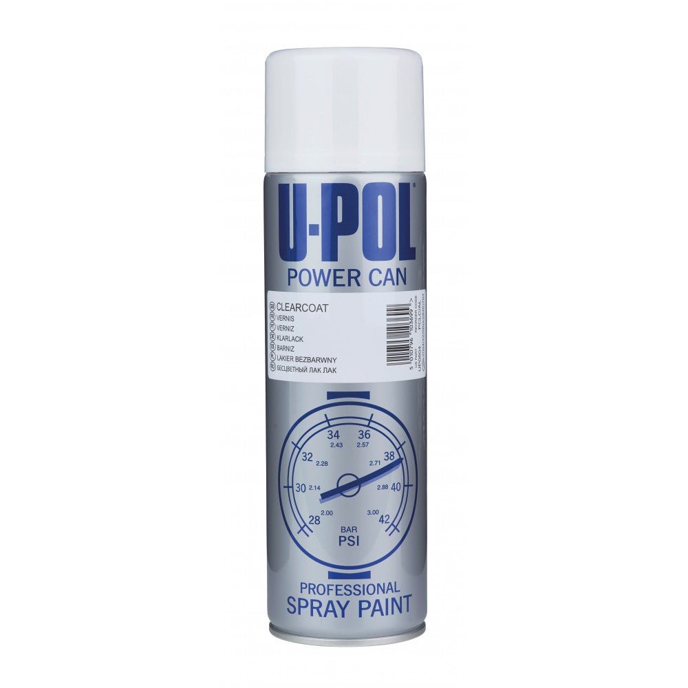 U - Pol Power Can 500ml - Clear Lacquer (PCLC/AL) - RaxAutos