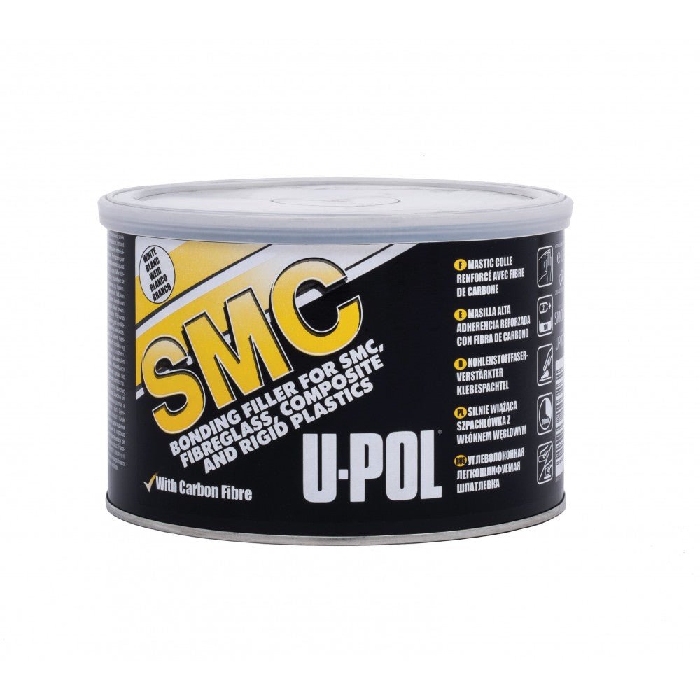 U - Pol SMC Carbon Fibre Reinforced Filler 1.1L - Black (SMCB/2) - RaxAutos