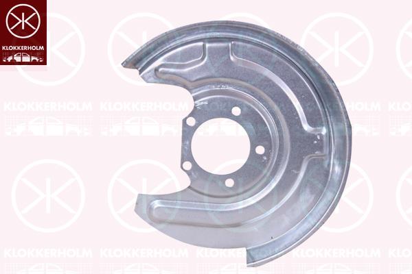 VW Passat 97 - 05 Rear Brake Shield LH (91 - 45 - 501) - RaxAutos