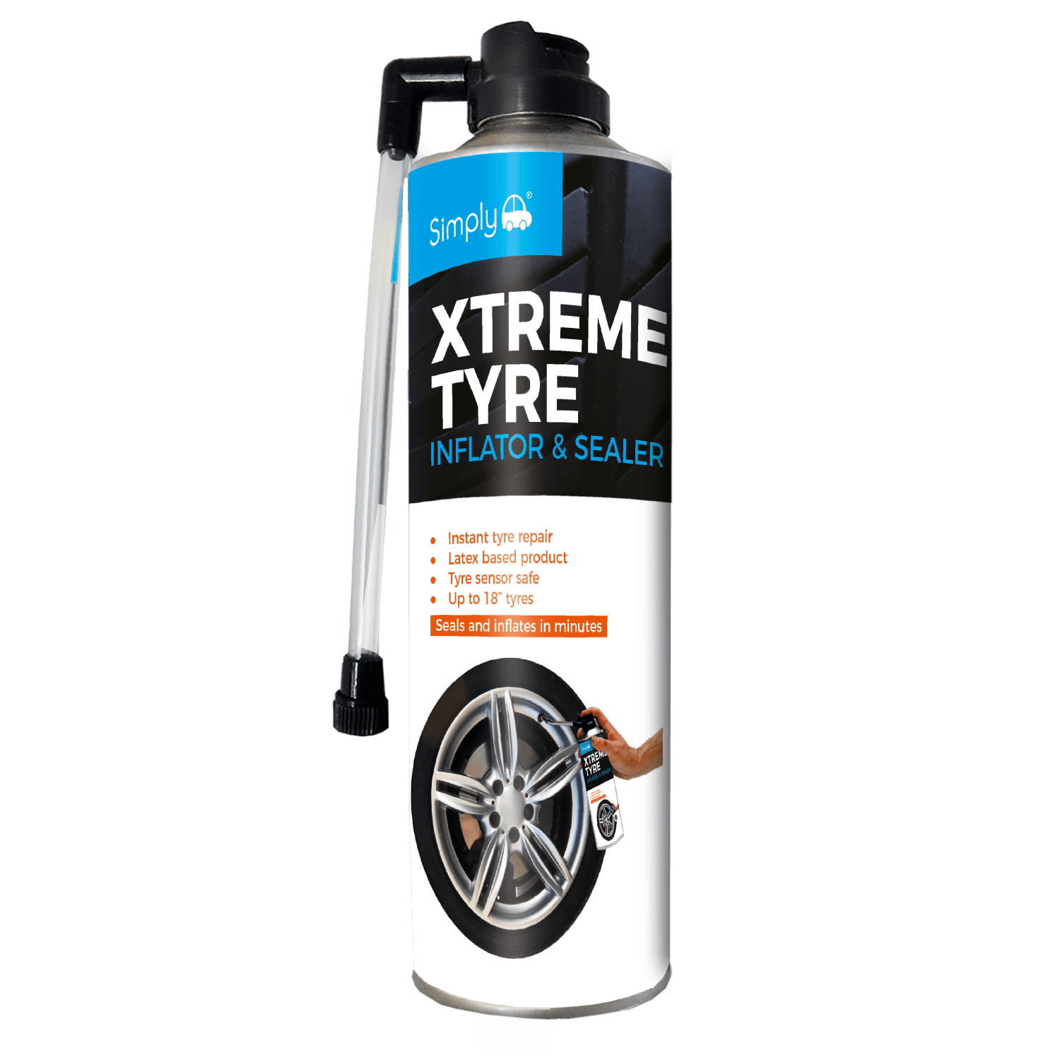 Xtreme Simply Tyre Inflator 500ml (H1500) - RaxAutos