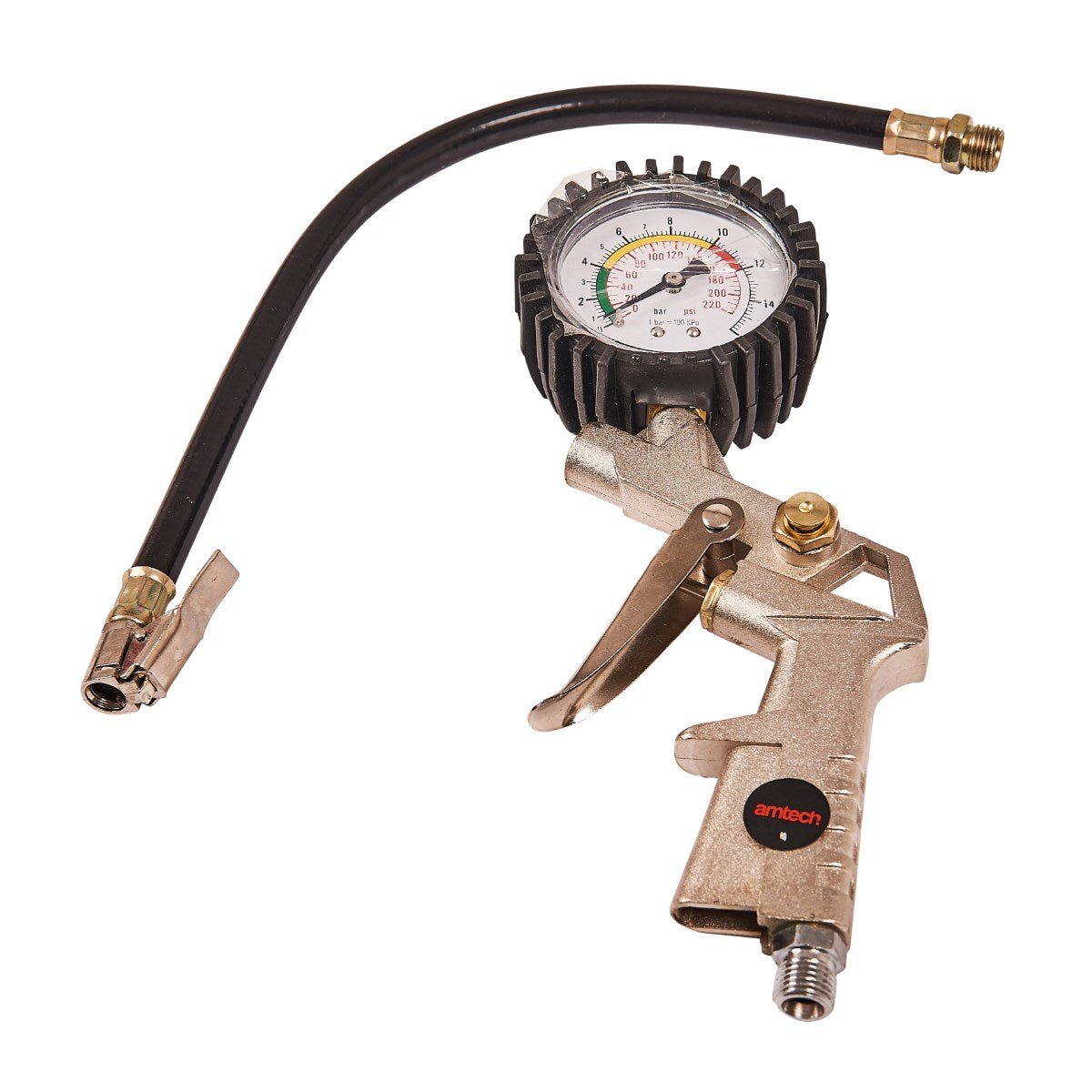 175psi tyre inflator & gauge (Y0100) - RaxAutos