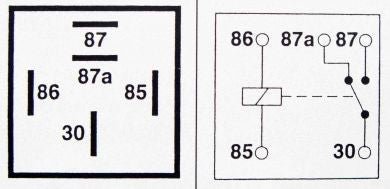 40A 12V Relay 5Pin (RY16) - RaxAutos