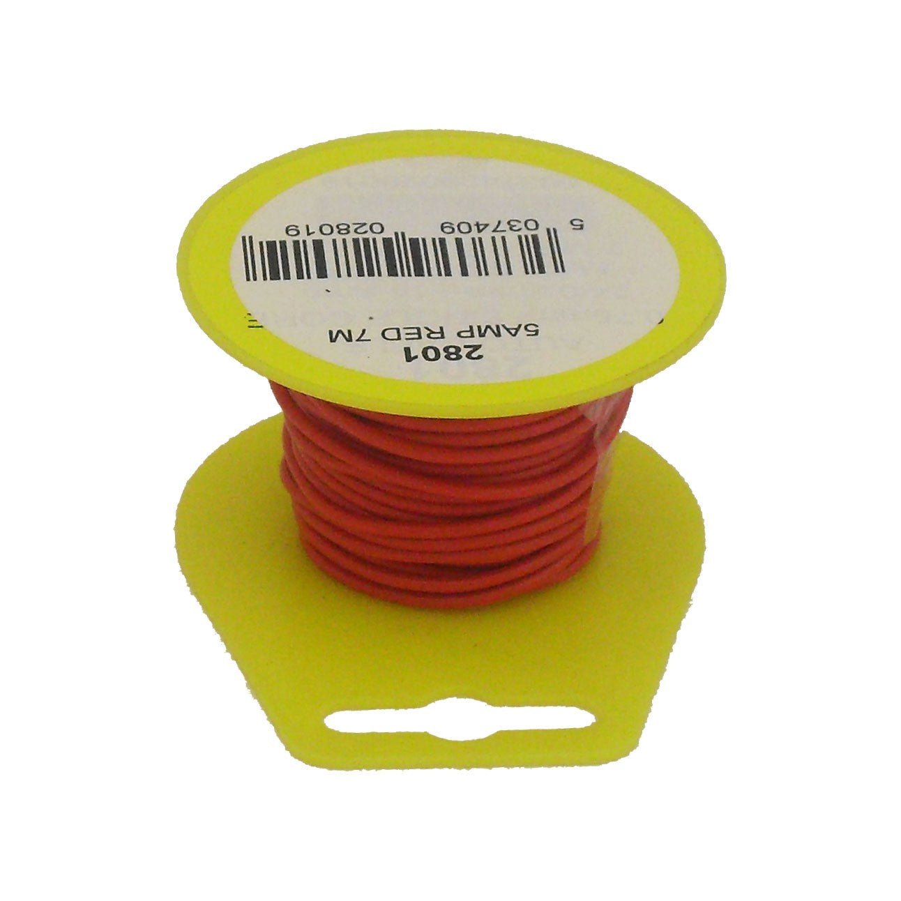 9/0.3 Conductor Specification Mini Reel Red Single Core 5.75amp 7M (2801) - RaxAutos