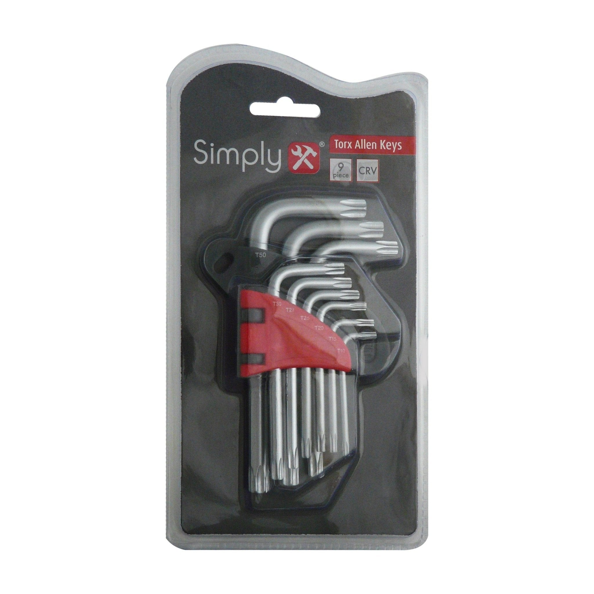 9pc Torx Allen Key Set (ALKT1) - RaxAutos