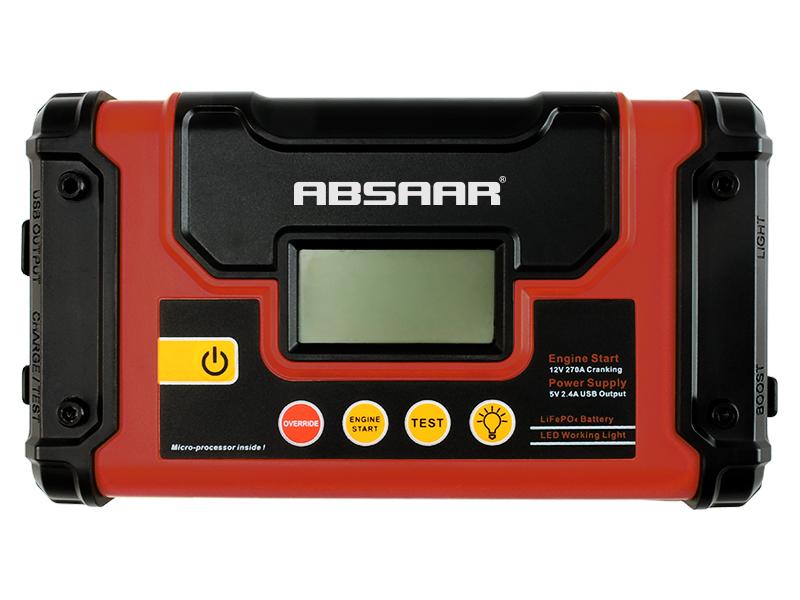 Absaar Mini Jump Starter 10400Mah (AB - MJS270) - RaxAutos