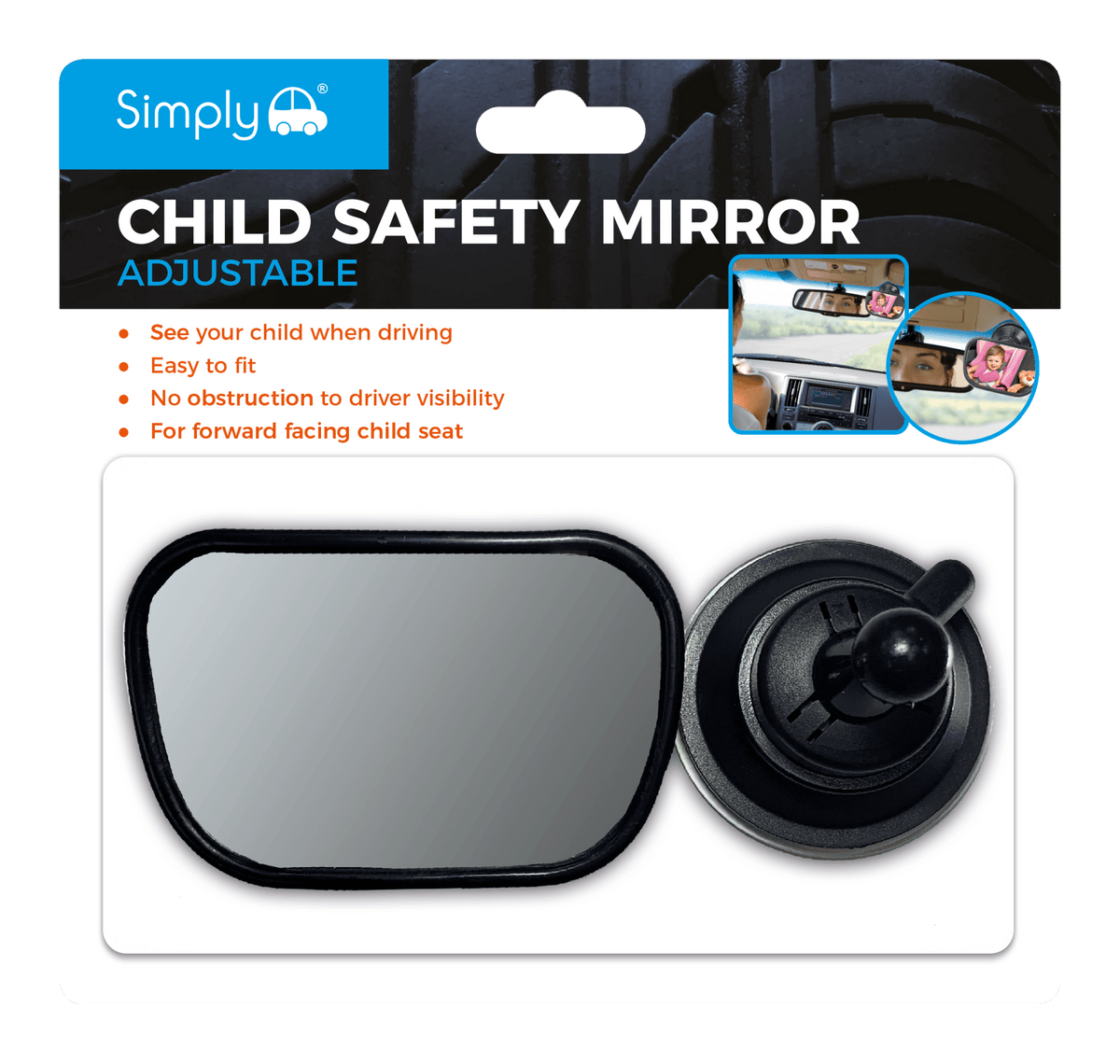 Adjustable Baby Safety Mirror (BSM01) - RaxAutos