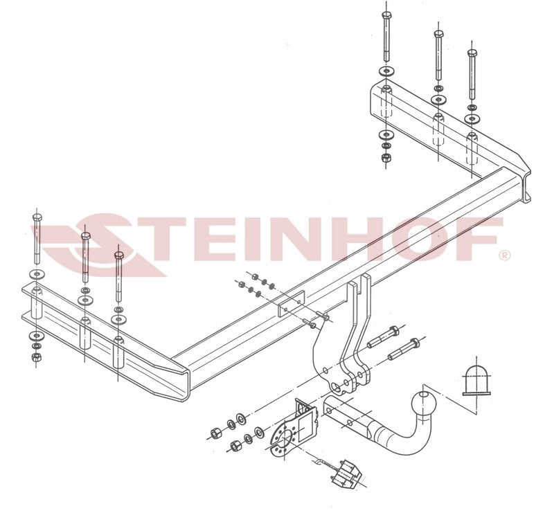 Audi Q5 08 - 16 Swan Neck (A - 094) - RaxAutos