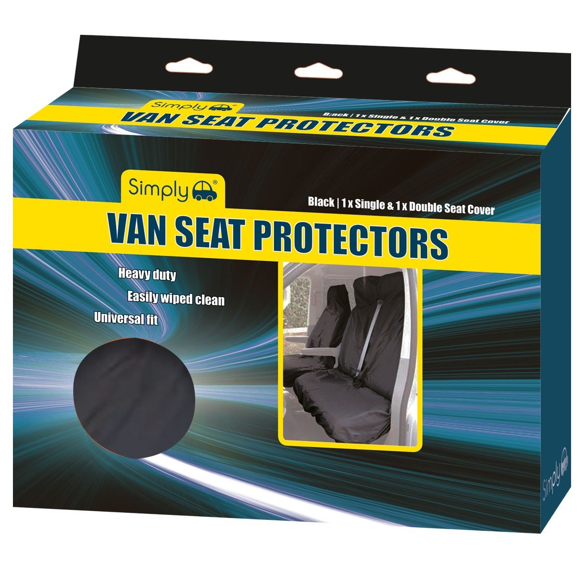 Black Van Seat Protector (VANSP01) - RaxAutos
