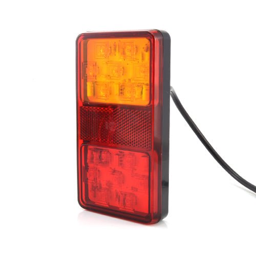 Budget Rectangle LED Tail Light (AT67LED) - RaxAutos