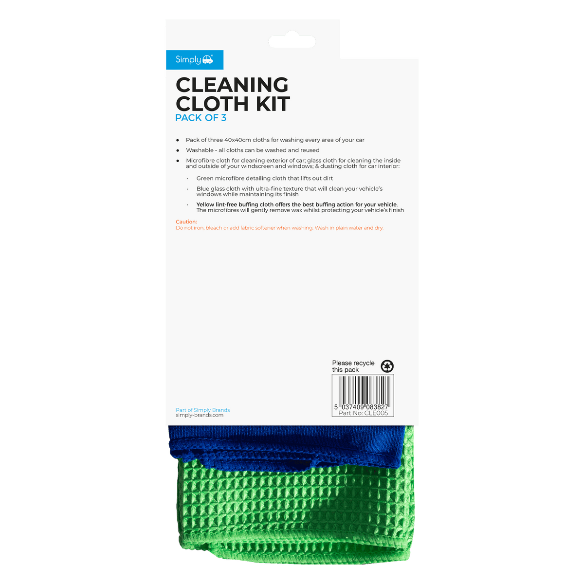 Cleaning Cloth Kit (CLE005) - RaxAutos
