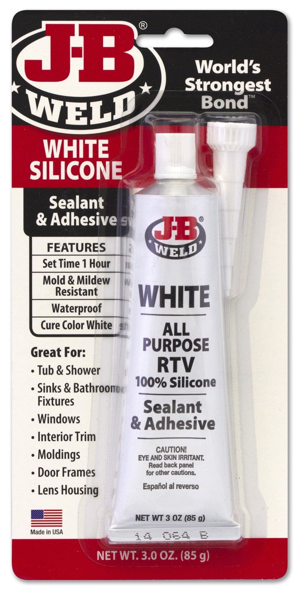 Clear RTV 100% Silicone (JB31310) - RaxAutos