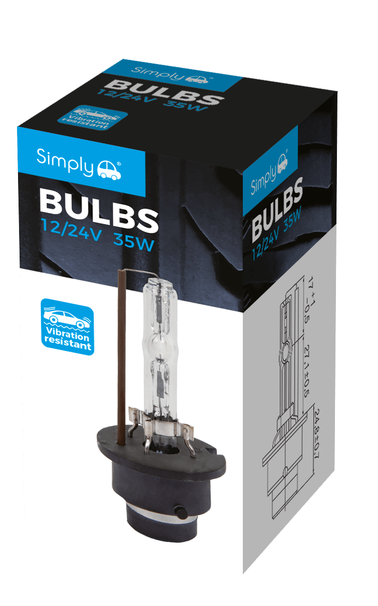 D4S Gas Discharge Bulb - E - MARKED (SD4S) - RaxAutos