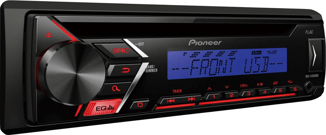 DEHS100UBB Pioneer USB/Aux/FM/AM Car Stereo - RaxAutos