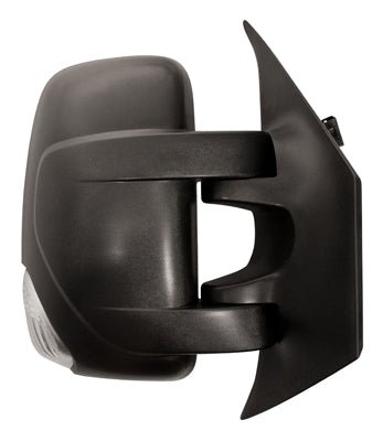 Door Mirror Electric Black With Lamp With Temp Sensor Right Hand (68 - 77 - 800) - RaxAutos