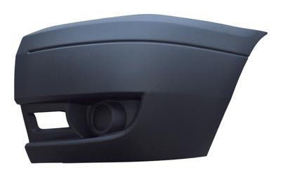 Front Bumper End Cap Light Grey Left Hand (30 - 56 - 113) - RaxAutos