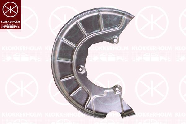 GOLF V 03 - 09 Front Brake Shield LH (91 - 27 - 233) - RaxAutos