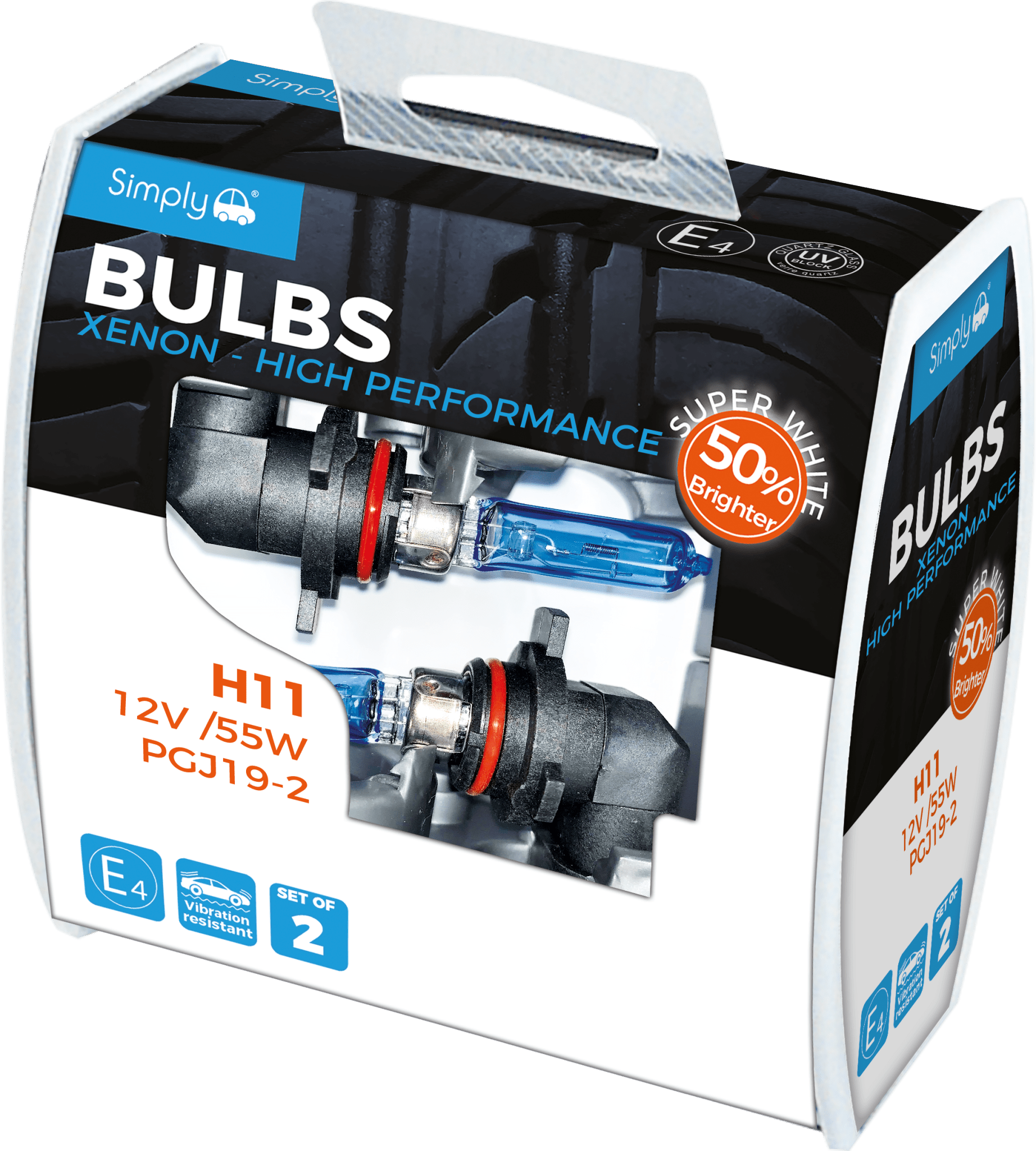 H11 High Performance Bulb - Duo Box (SWH11) - RaxAutos