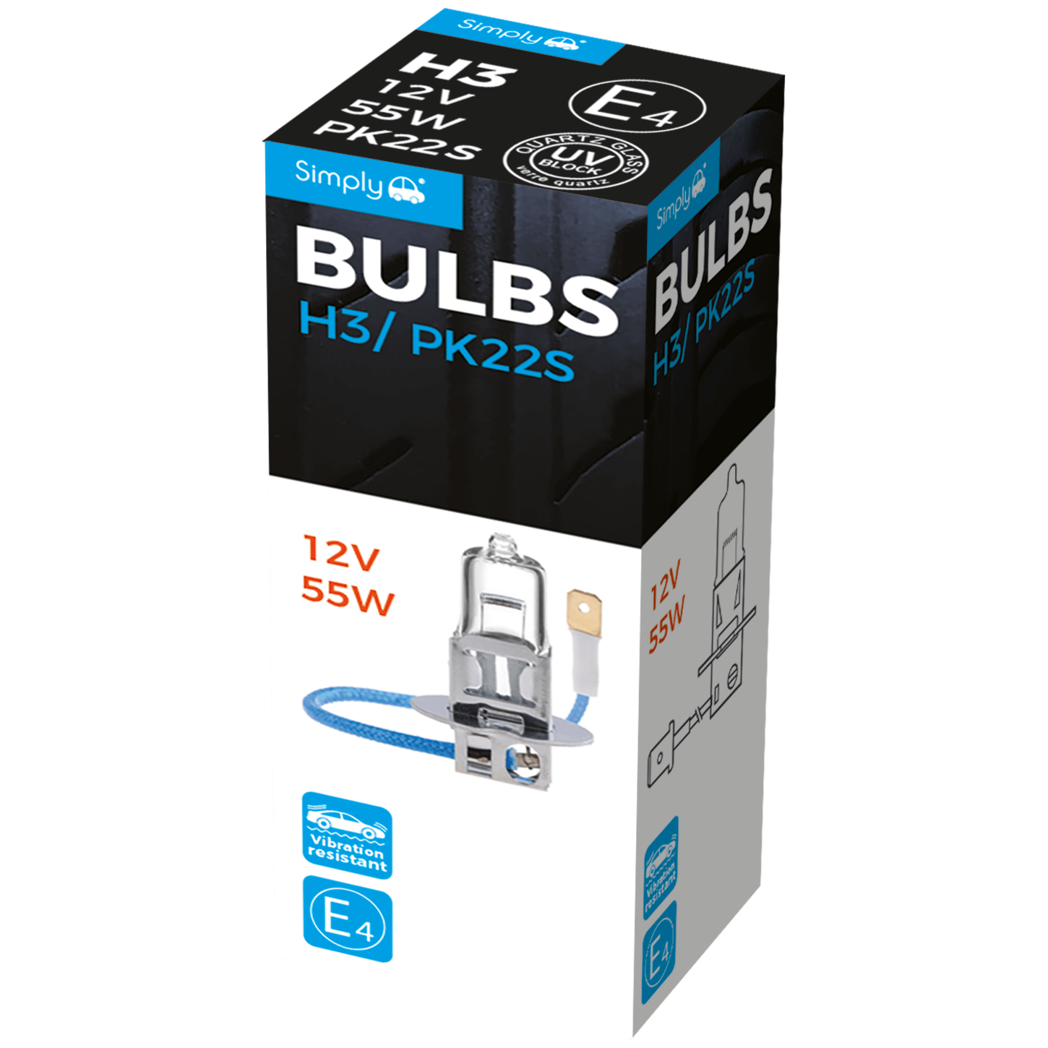 H3 Headlight Bulb (S453) - RaxAutos