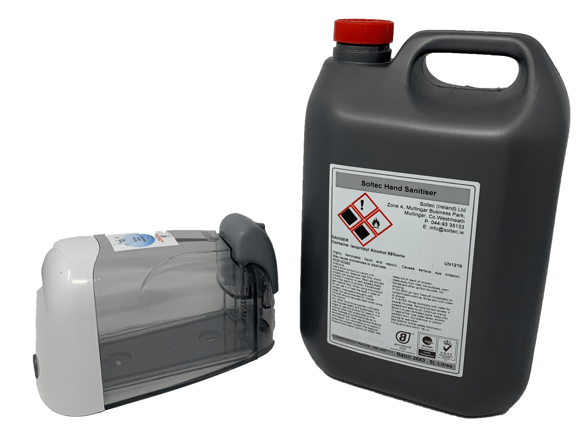 Hand Sanitiser 5L (SAN5L) - RaxAutos
