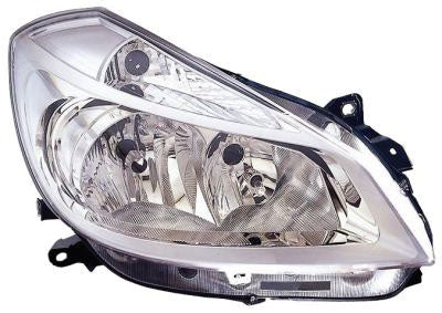 Headlight Electric Chrome Right Hand Inc Motor (68 - 34 - 660) - RaxAutos