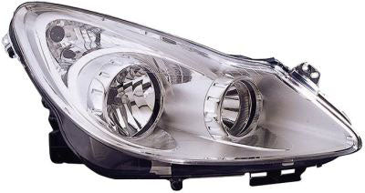 Headlight Silver Right Hand (89 - 23 - 660) - RaxAutos