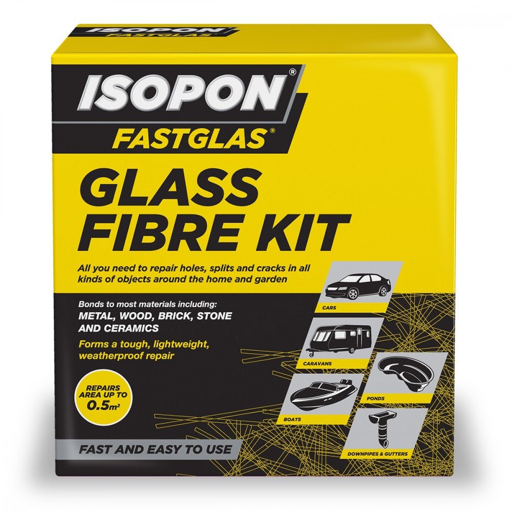 Isopon GL/LA/D Fastglas Glass Fibre Kit (GL/LA/D) - RaxAutos