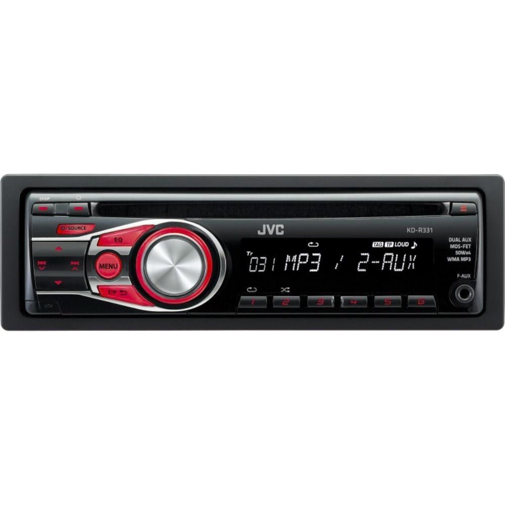 Jvc Cd With Front Aux Input (KDR331) - RaxAutos