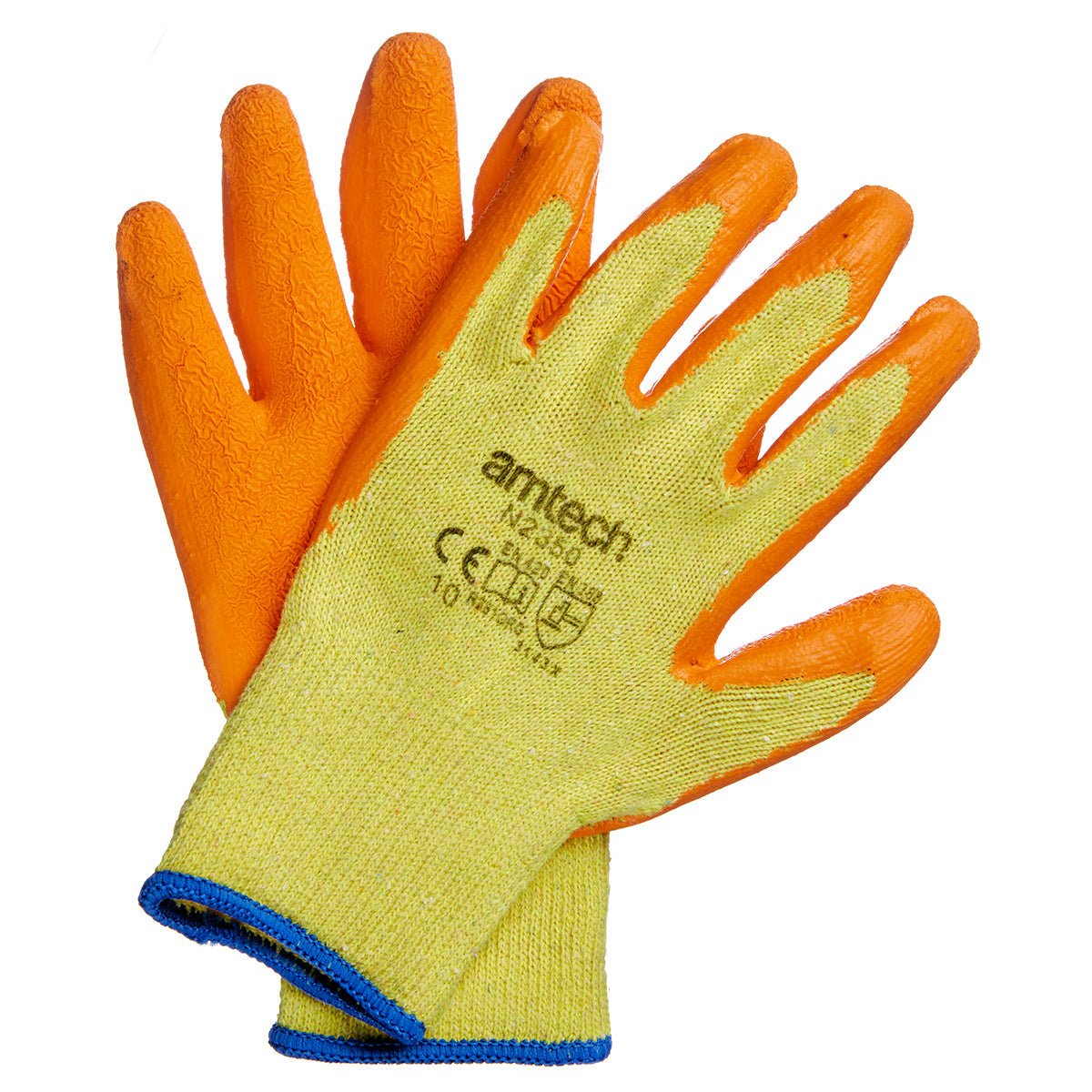 latex palm coated gloves (N2350) - RaxAutos