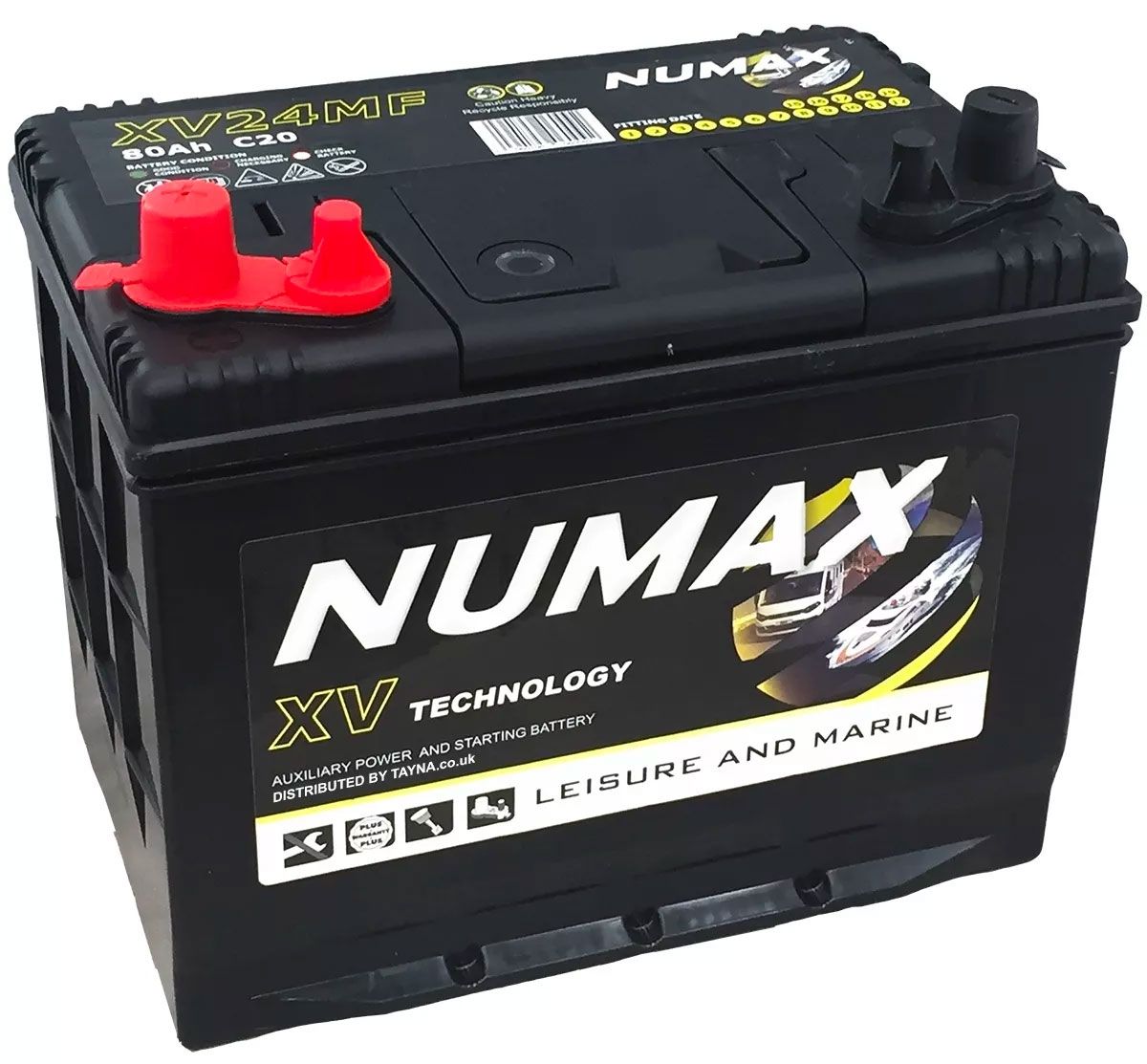Leisure Battery Ah:75 (VX24MF) - RaxAutos