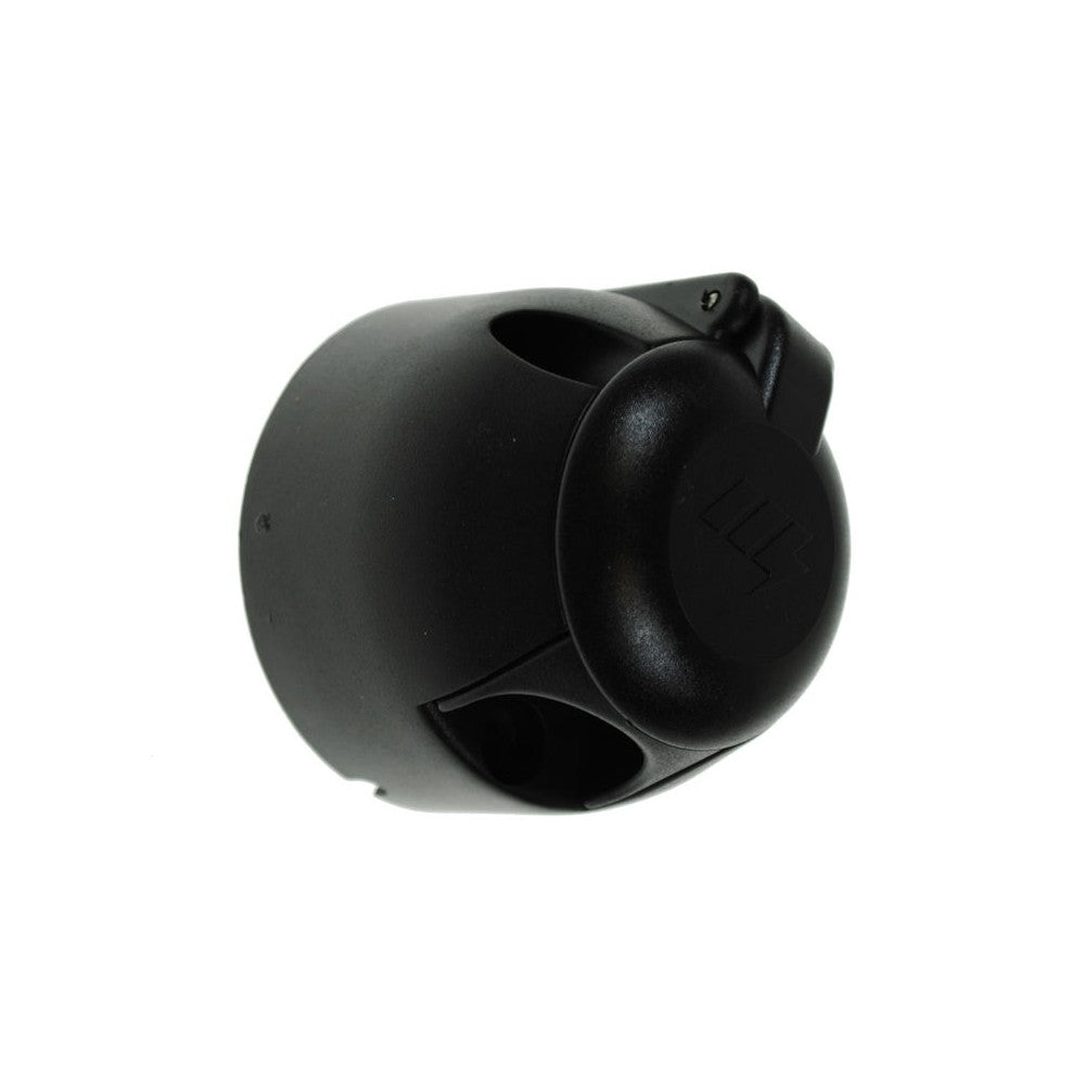Maypole MP23 12N 7 Pin Black Plastic Socket Caravan Trailer Electric Socket (MP023) - RaxAutos
