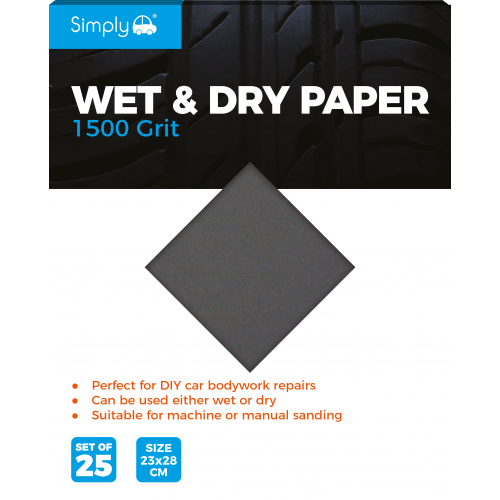 Pk25 1500 Grit Wet & Dry (WD1500) - RaxAutos