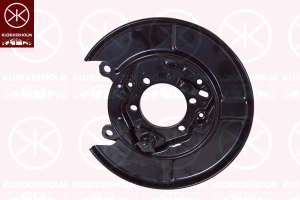 Qashqai 06 - Rear Brake Shield LH (60 - 65 - 503) - RaxAutos