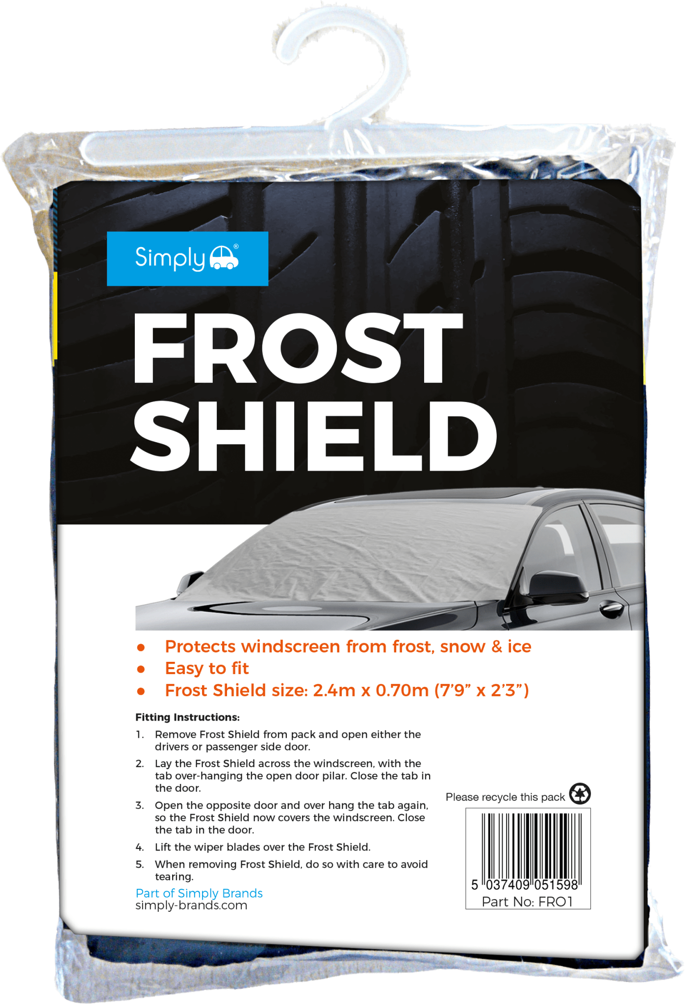 Standard Frost Shield (FRO1) - RaxAutos